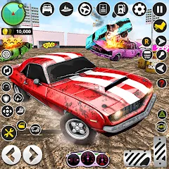 Взломанная X Demolition Derby : Car Games  [МОД Menu] - полная версия apk на Андроид