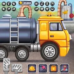 Скачать взлом Oil Tanker Truck Games  [МОД Меню] - полная версия apk на Андроид