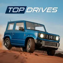 Взломанная Top Drives – Car Cards Racing  [МОД Бесконечные монеты] - полная версия apk на Андроид