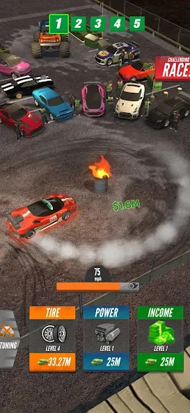 Drift 2 Drag (Дрифт 2 Дрэг)  [МОД Все открыто] Screenshot 2