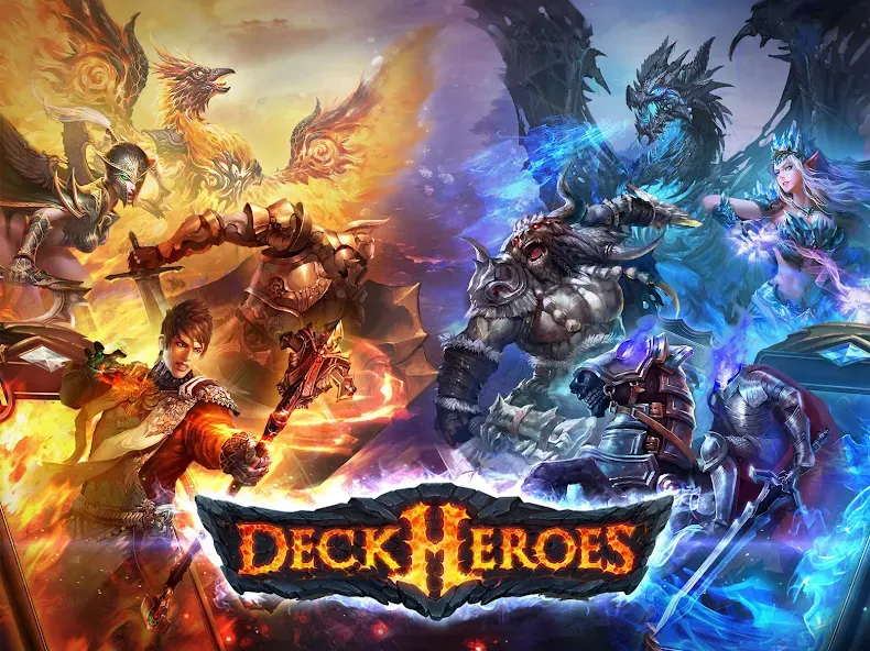 Deck Heroes: Legacy (Дек Герои)  [МОД Бесконечные деньги] Screenshot 1