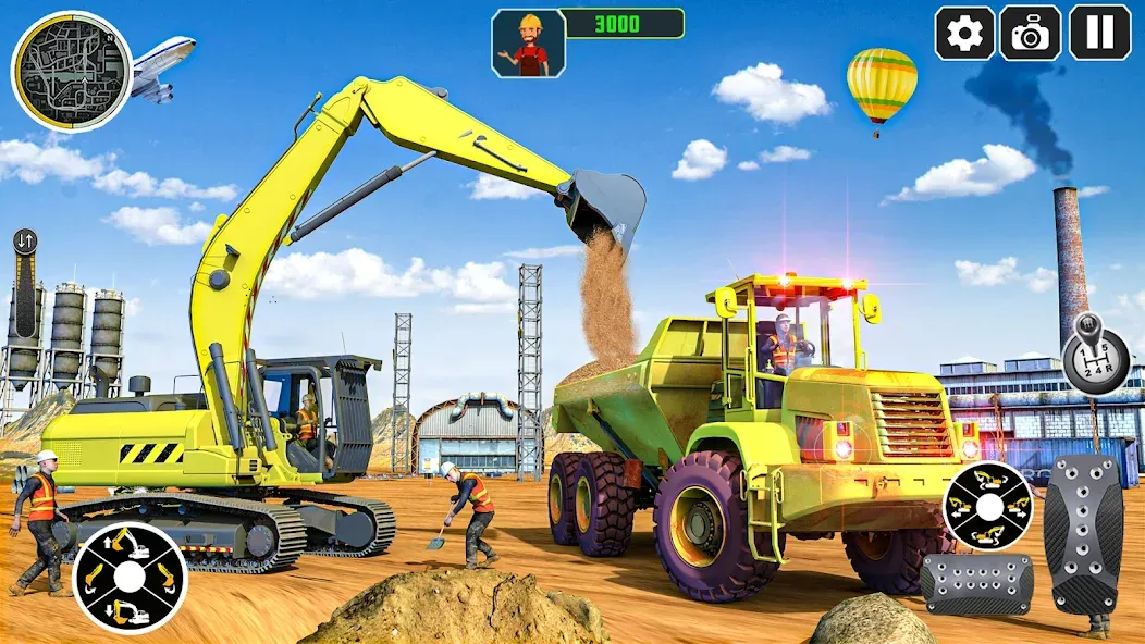 City Construction Simulator 3D  [МОД Unlimited Money] Screenshot 3