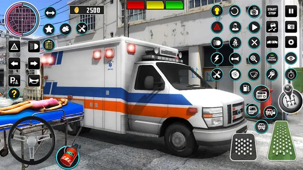 Heli Ambulance Simulator Game  [МОД Mega Pack] Screenshot 3