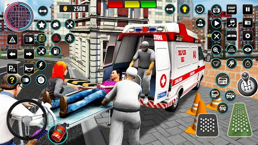 Heli Ambulance Simulator Game  [МОД Mega Pack] Screenshot 5