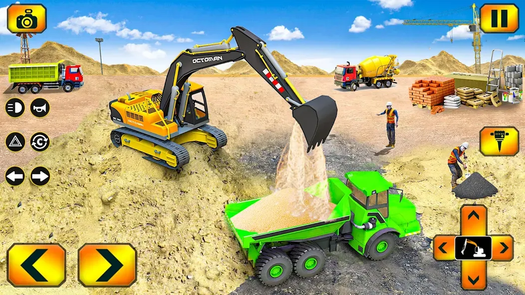 Sand Excavator Simulator Games  [МОД Mega Pack] Screenshot 2