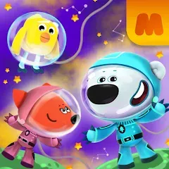 Скачать взлом Be-be-bears in space  [МОД Unlimited Money] - стабильная версия apk на Андроид