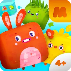 Скачать взломанную Cutie Cubies  [МОД Unlimited Money] - стабильная версия apk на Андроид