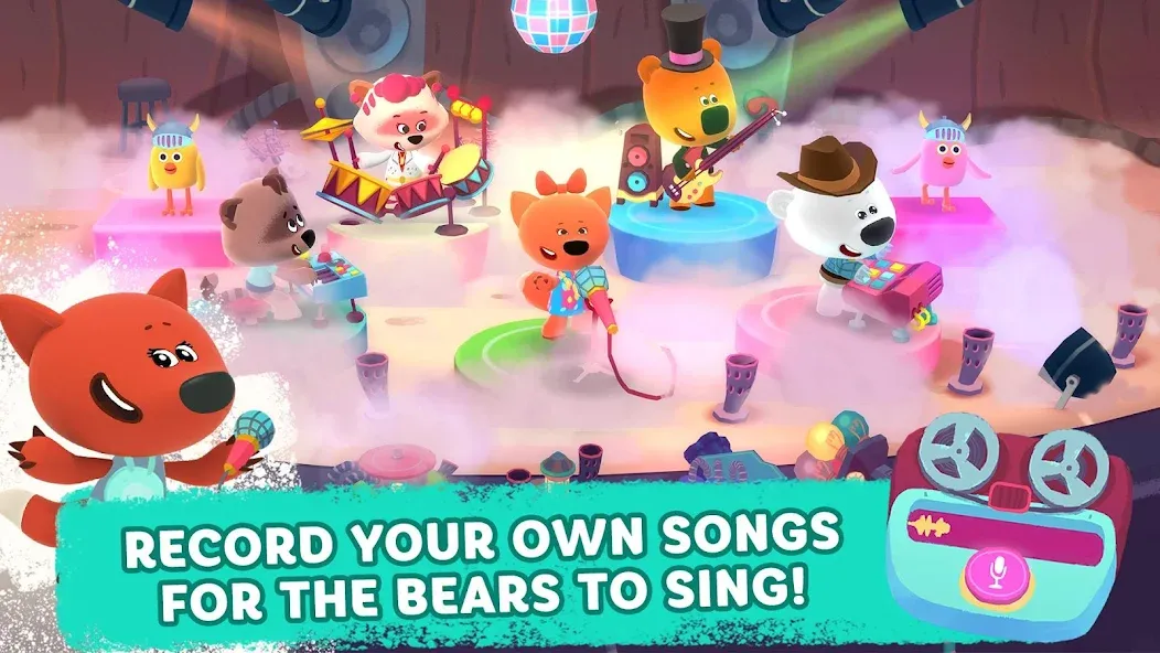 Rhythm and Bears  [МОД Все открыто] Screenshot 5