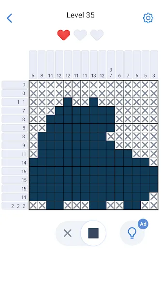 Pixel Art: Logic Nonogram (Пиксельное искусство головоломка)  [МОД Бесконечные деньги] Screenshot 4