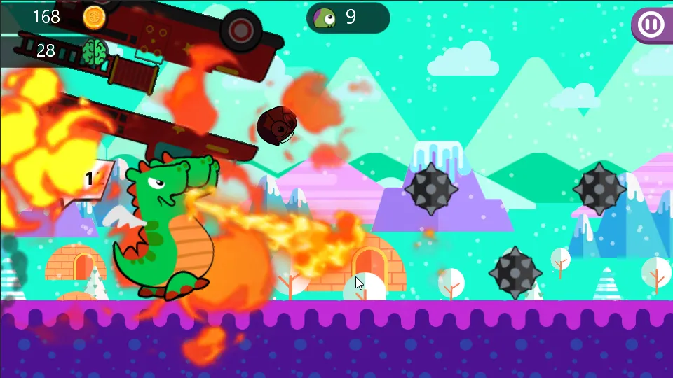 Monster Run: Jump Or Die  [МОД Много денег] Screenshot 1