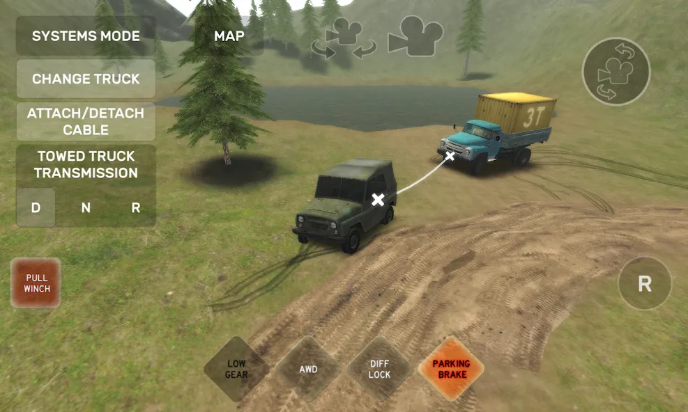 Dirt Trucker: Muddy Hills (Дрт Трукер)  [МОД Unlocked] Screenshot 1