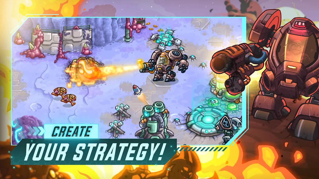 Iron Marines Offline Strategy  [МОД Unlimited Money] Screenshot 2