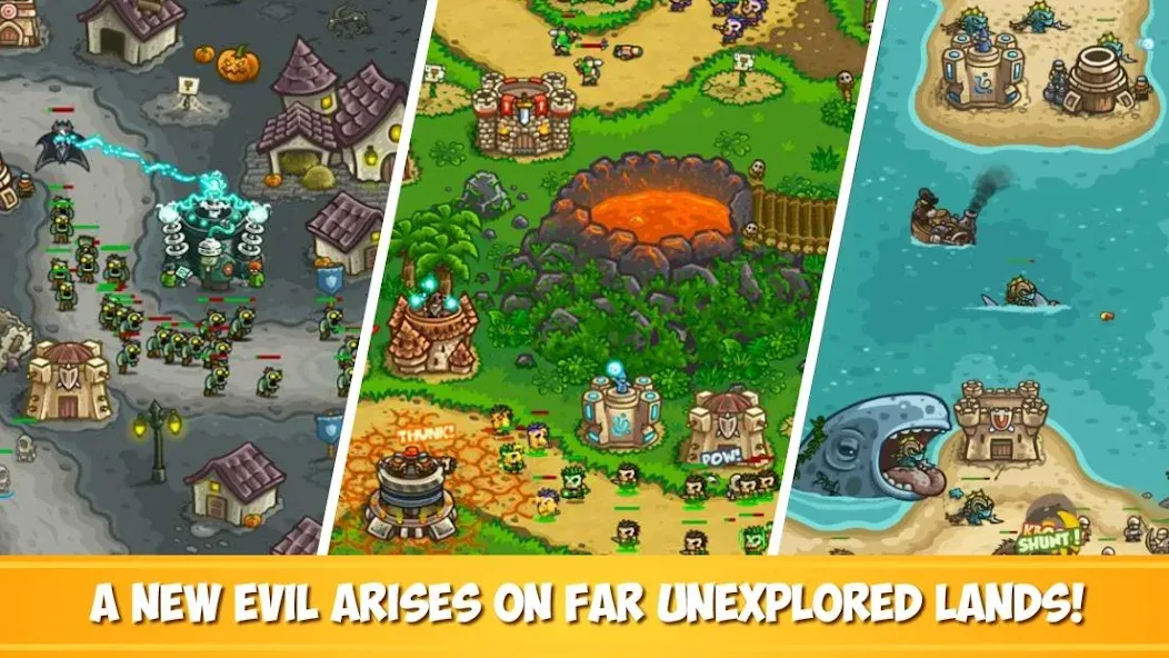 Kingdom Rush Frontiers TD (Кингдом Раш Фронтис ТД)  [МОД Много монет] Screenshot 2