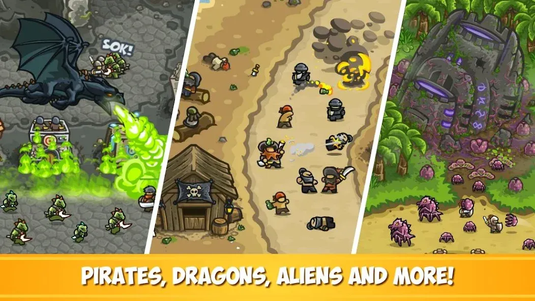 Kingdom Rush Frontiers TD (Кингдом Раш Фронтис ТД)  [МОД Много монет] Screenshot 5