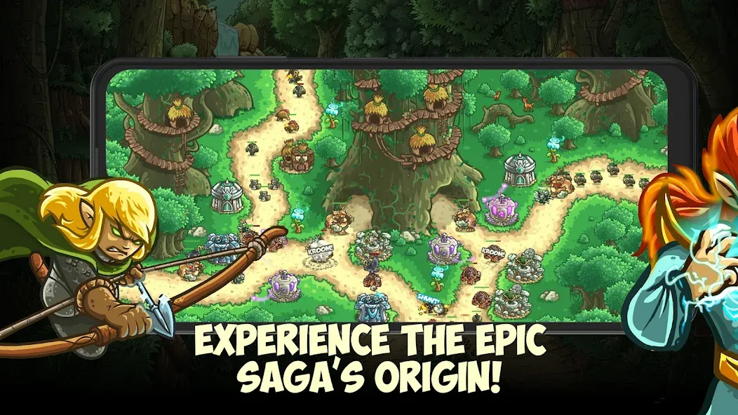 Kingdom Rush Origins TD (Кингдом Раш Ориджинс)  [МОД Меню] Screenshot 1