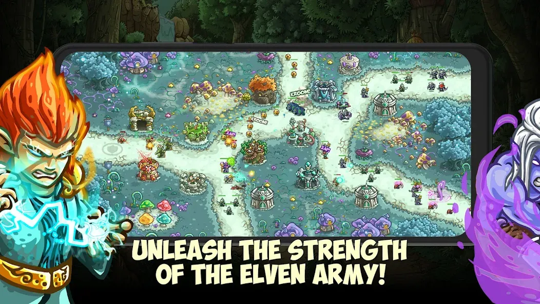 Kingdom Rush Origins TD (Кингдом Раш Ориджинс)  [МОД Меню] Screenshot 2