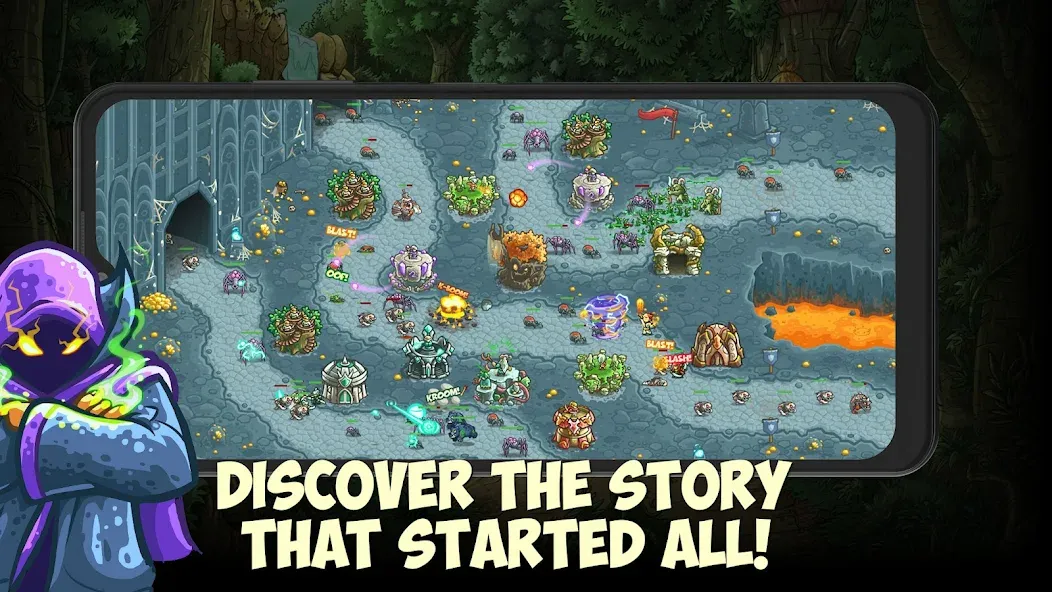 Kingdom Rush Origins TD (Кингдом Раш Ориджинс)  [МОД Меню] Screenshot 5