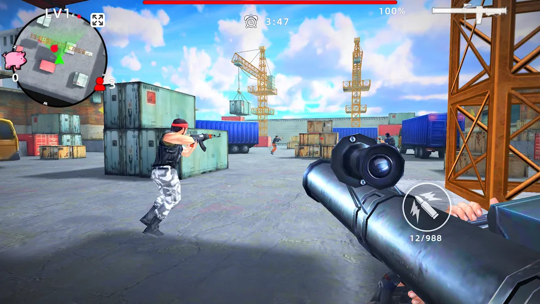 Gun Strike: FPS Shooter Game (Каунтер Атак)  [МОД Mega Pack] Screenshot 5