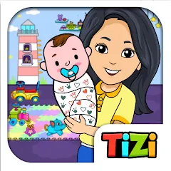 Скачать взломанную My Tizi Town Daycare Baby Game  [МОД Бесконечные монеты] - последняя версия apk на Андроид