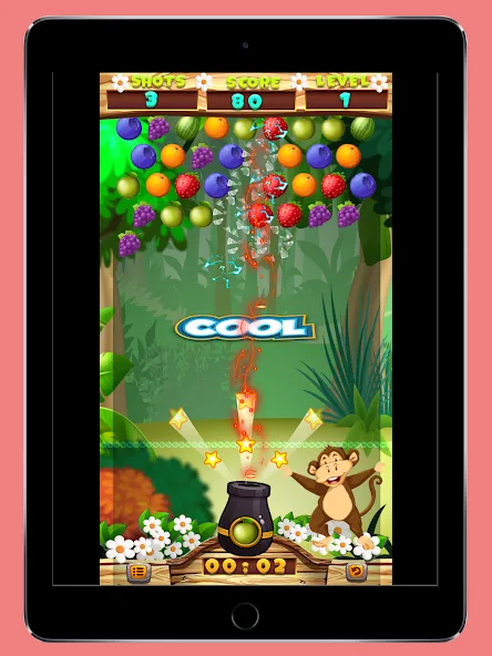 Fruits Shooter Pop (Фрутс Шутер Поп)  [МОД Бесконечные монеты] Screenshot 1