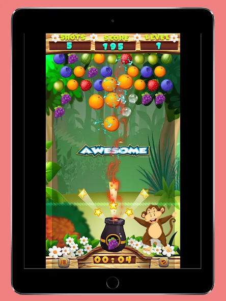 Fruits Shooter Pop (Фрутс Шутер Поп)  [МОД Бесконечные монеты] Screenshot 3