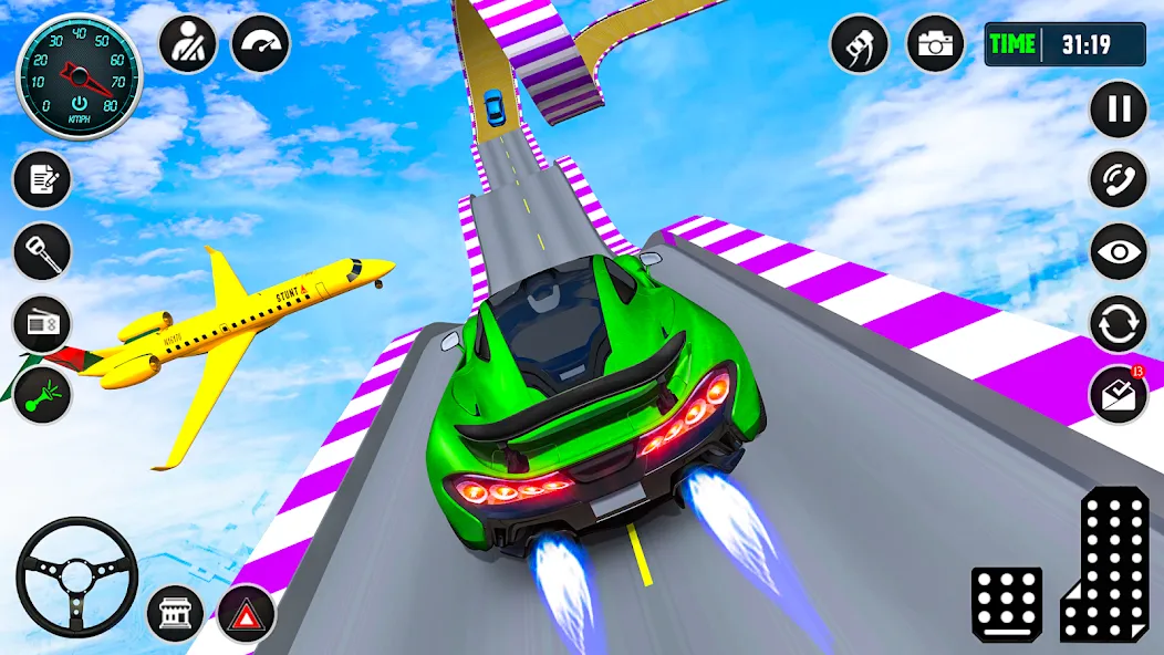 Ramp Car Stunt Racing Game (Крейзи Кар Стантс)  [МОД Unlimited Money] Screenshot 3