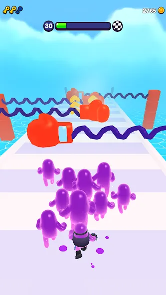 Join Blob Clash 3D: Mob Runner (Джойн Блоб Клаш 3D)  [МОД Много денег] Screenshot 2