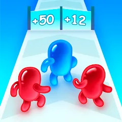 Скачать взломанную Join Blob Clash 3D: Mob Runner (Джойн Блоб Клаш 3D)  [МОД Много денег] - стабильная версия apk на Андроид