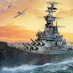 Скачать взломанную WARSHIP BATTLE:3D World War II  [МОД Много денег] - полная версия apk на Андроид