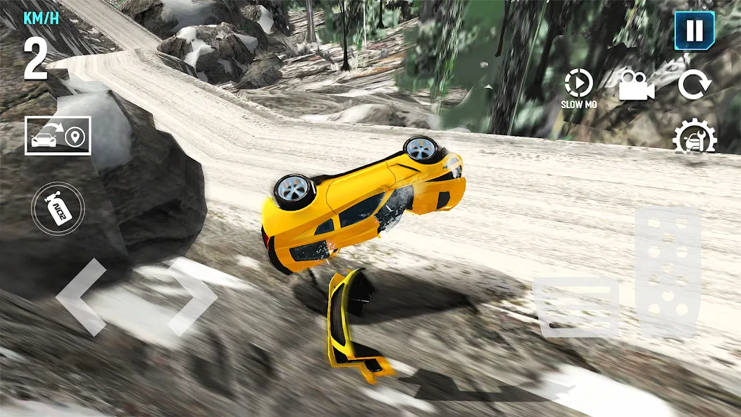 Mega Car Crash Simulator (Мега Кар Краш Симулятор)  [МОД Много денег] Screenshot 4