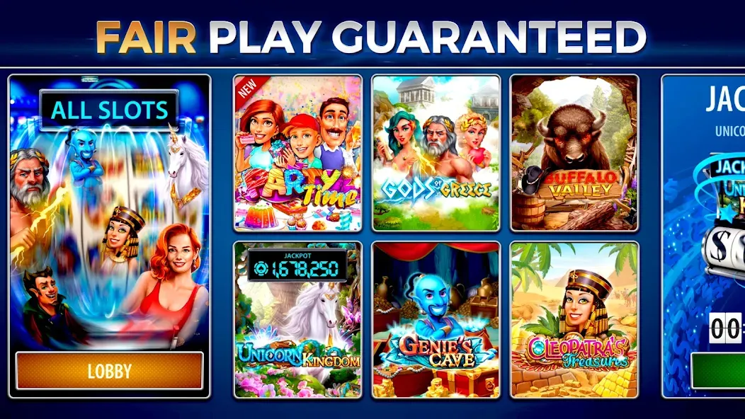 Vegas Casino & Slots: Slottist  [МОД Бесконечные монеты] Screenshot 1