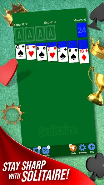 Solitaire + Card Game by Zynga  [МОД Unlocked] Screenshot 1