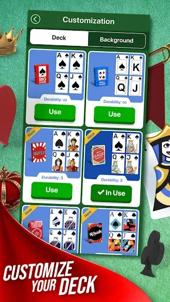 Solitaire + Card Game by Zynga  [МОД Unlocked] Screenshot 4