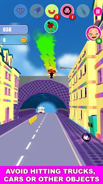 Baby Run The Babysitter Escape  [МОД Много монет] Screenshot 2