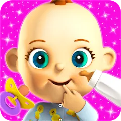 Взломанная Talking Babsy Baby  [МОД Много монет] - полная версия apk на Андроид