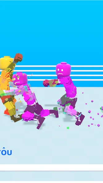 Block Fighter: Boxing Battle (Блок Файтер)  [МОД Много монет] Screenshot 3