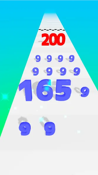 Number Master: Run and merge (Намбер Мастер)  [МОД Много денег] Screenshot 4