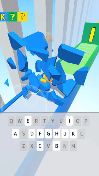 Type Spin: alphabet run game (Тайп Спин)  [МОД Много денег] Screenshot 4