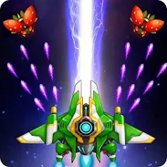 Скачать взломанную Galaxy Attack - space shooting (Гэлакси Атак)  [МОД Menu] - полная версия apk на Андроид