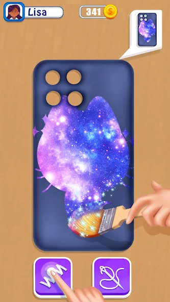 Phone Case DIY Mobile Games  [МОД Menu] Screenshot 2