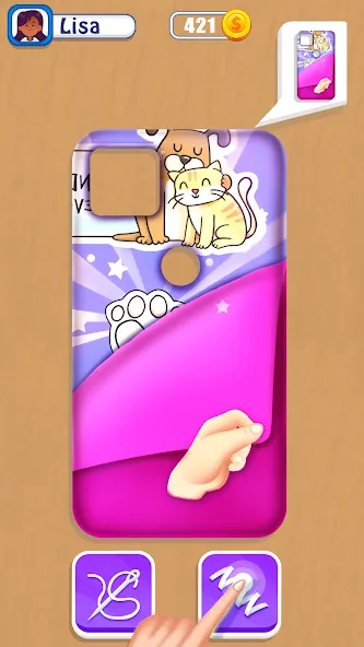 Phone Case DIY Mobile Games  [МОД Menu] Screenshot 3