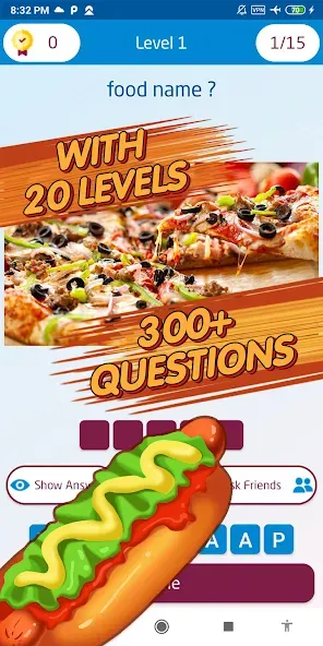 Guess food games  [МОД Mega Pack] Screenshot 3