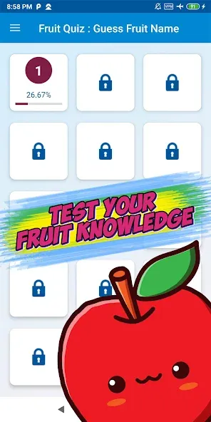 Guess the fruit name game  [МОД Unlocked] Screenshot 2