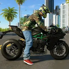 Взлом Kawasaki Ninja H2r Games 3D (Кавасаки Ниндзя 2р Игры 3D)  [МОД Menu] - последняя версия apk на Андроид