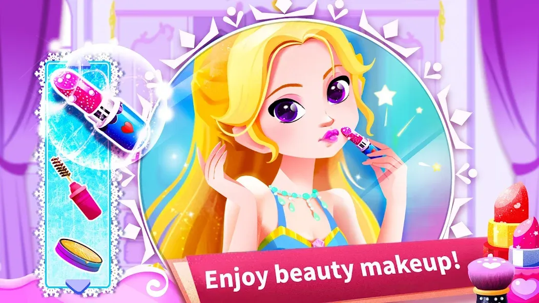 Little Panda: Princess Salon  [МОД Бесконечные монеты] Screenshot 2