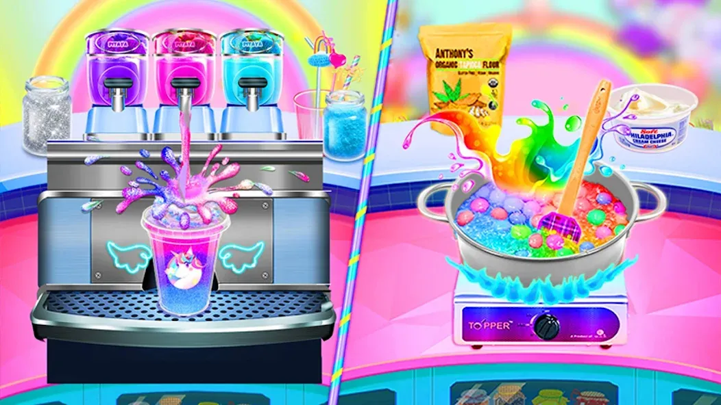 Ice Cream Games: Rainbow Maker (Айс Крем Геймс)  [МОД Бесконечные деньги] Screenshot 4