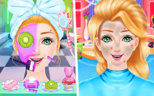 Doll Makeover - Fashion Queen (Игры по макияжу для девочек)  [МОД Много денег] Screenshot 2