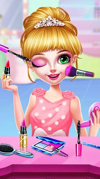 Princess Makeup Salon  [МОД Все открыто] Screenshot 2