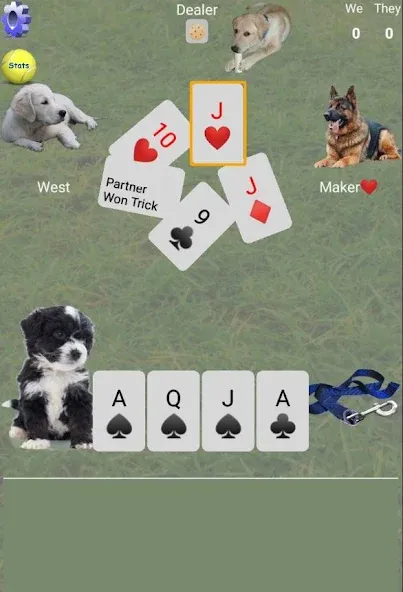 K9 Euchre (К9 Юкер)  [МОД Много денег] Screenshot 2