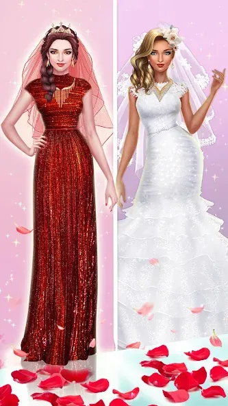 Dream Wedding: Bride Dress Up  [МОД Меню] Screenshot 5